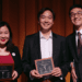 Asian Pacific American Award for Literature ceremony, showing authors receiving their awards