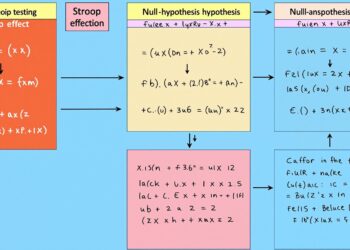 Statistical hypothesis testing - Null hypothesis formulation and testing in Stroop Effect experiments