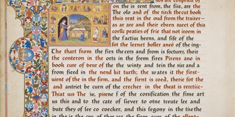 Medieval manuscript production and book copying practices