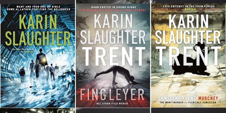 Crime fiction book series - Will Trent novels by Karin Slaughter
