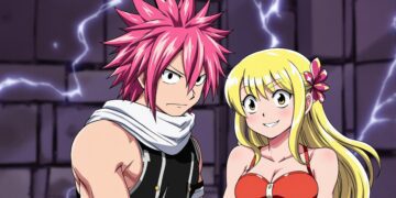 Character analysis of protagonists Natsu Dragneel and Lucy Heartfilia in Fairy Tail manga/anime series