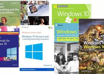 Windows 10 instructional books and learning resources