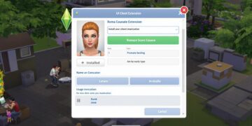 The Sims 4 UI Cheats Extension mod installation and usage guide for romance manipulation