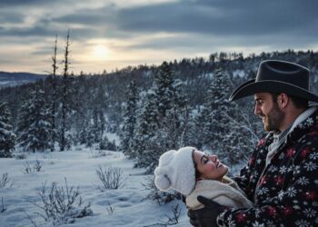Movie Cast and Production - A Cowboy Christmas Romance (2023 Holiday Film)