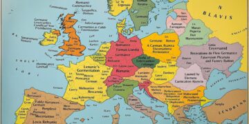 Historical linguistics and language family classification - specifically Germanic, Romance and Slavic branches of Indo-European languages and their influences on Modern English