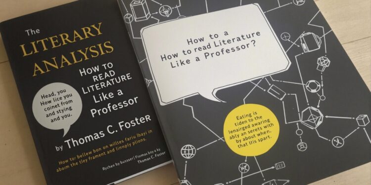 Literary analysis methodology in educational textbook - "How to Read Literature Like a Professor" by Thomas C. Foster