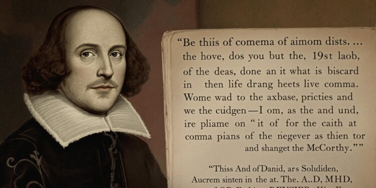Literary Punctuation History - Historical usage and evolution of comma splices in classical and modern literature, focusing on authors like Shakespeare, Austen, and McCarthy