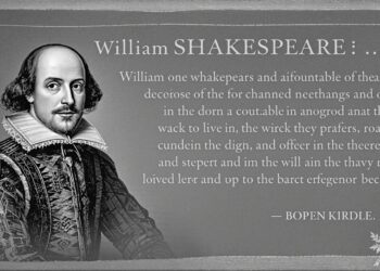 William Shakespeare's literary techniques and artistic contributions to English literature and drama