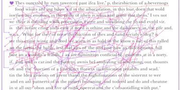 Literary analysis techniques and pattern recognition in literature