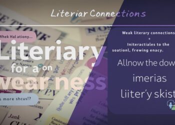Literary Theory - Weak Literary Connections Analysis
