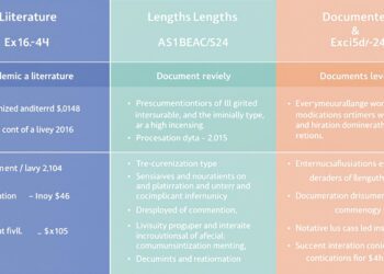Academic literature review length requirements and standards by document type and academic level