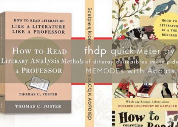 Audiobook literary analysis methods and learning resources for "How to Read Literature Like a Professor" by Thomas C. Foster