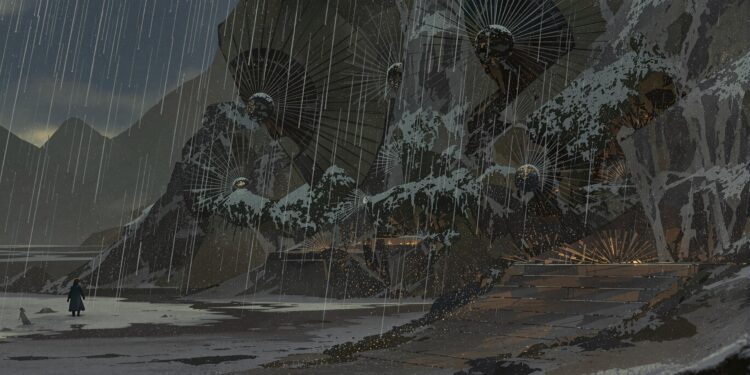 Literary weather symbolism analysis